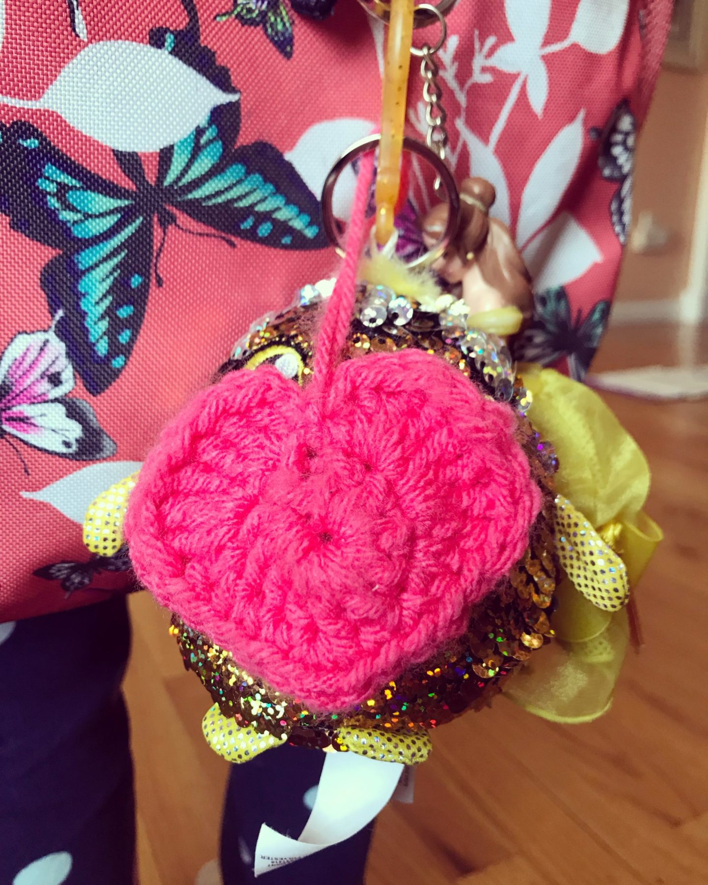Crochet a key chain for someone special!