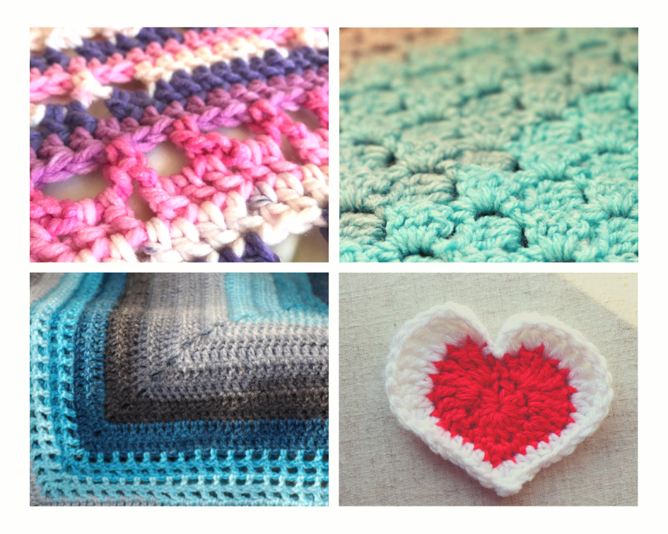 Double crochet in action! Here are a couple projects that use the dc stitch 