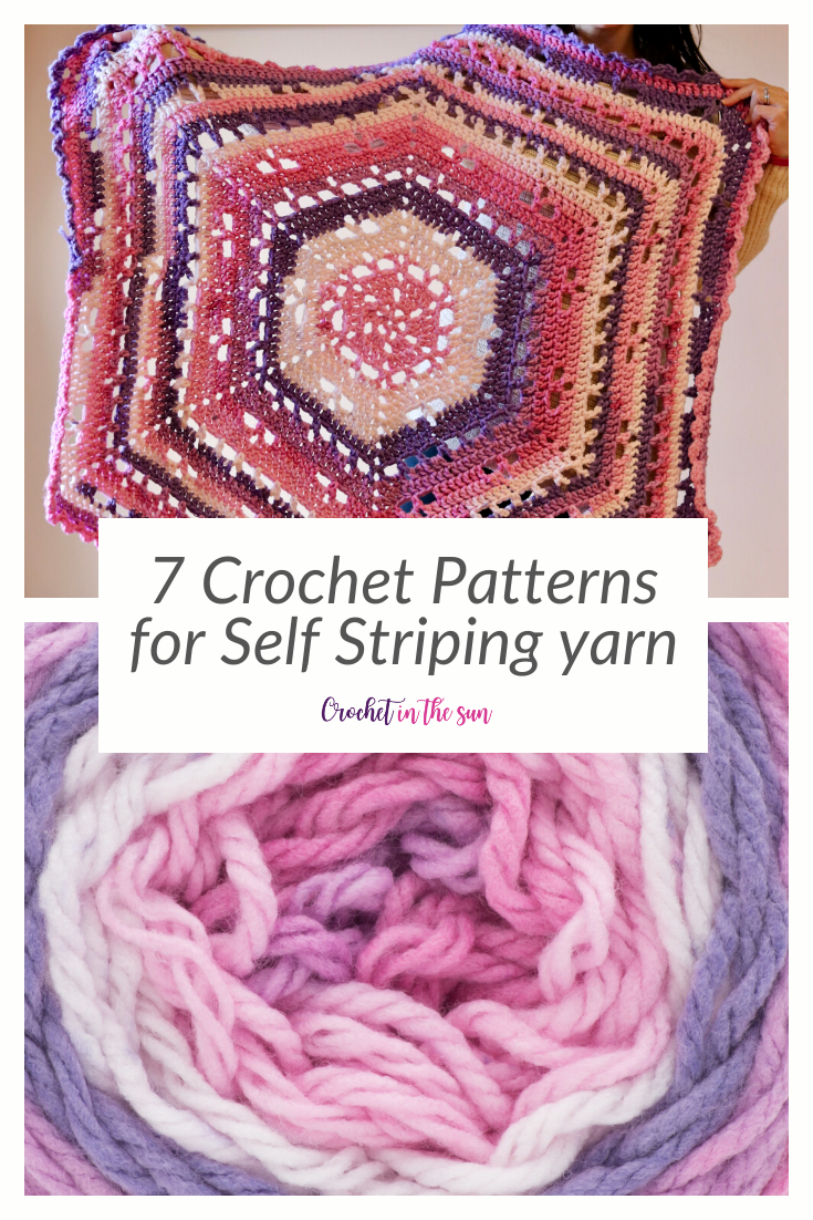 9 Patterns Perfect for Self Striping Yarns