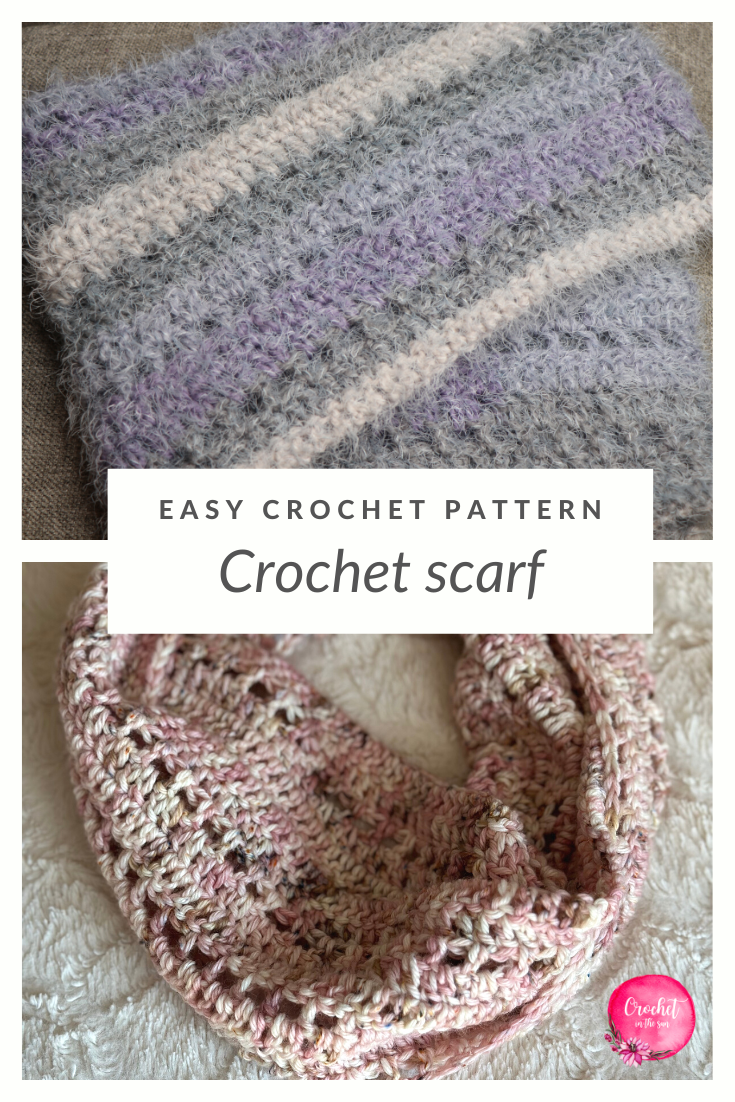 The Easiest Free Chunky Crochet Scarf Pattern