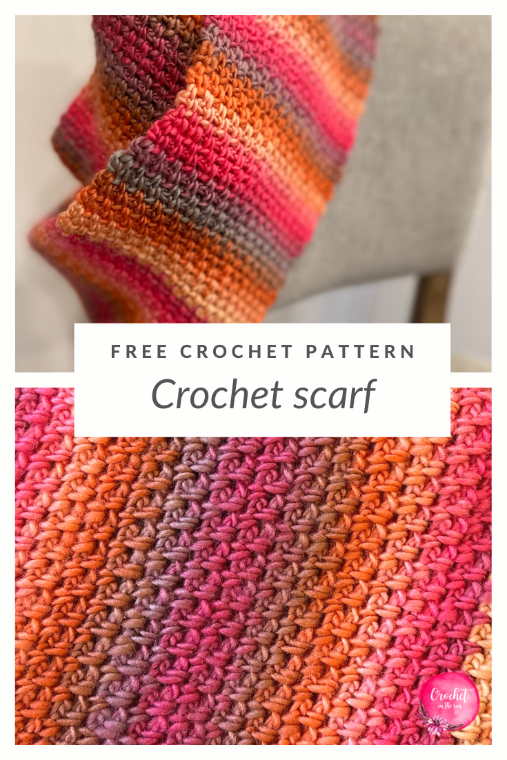 Learn how to crochet this gorgeous scarf! This is a free crochet pattern, easy & beginner friendly. Includes step by step photo tutorial