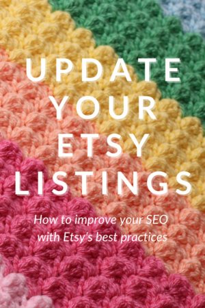 How to update Etsy listing titles